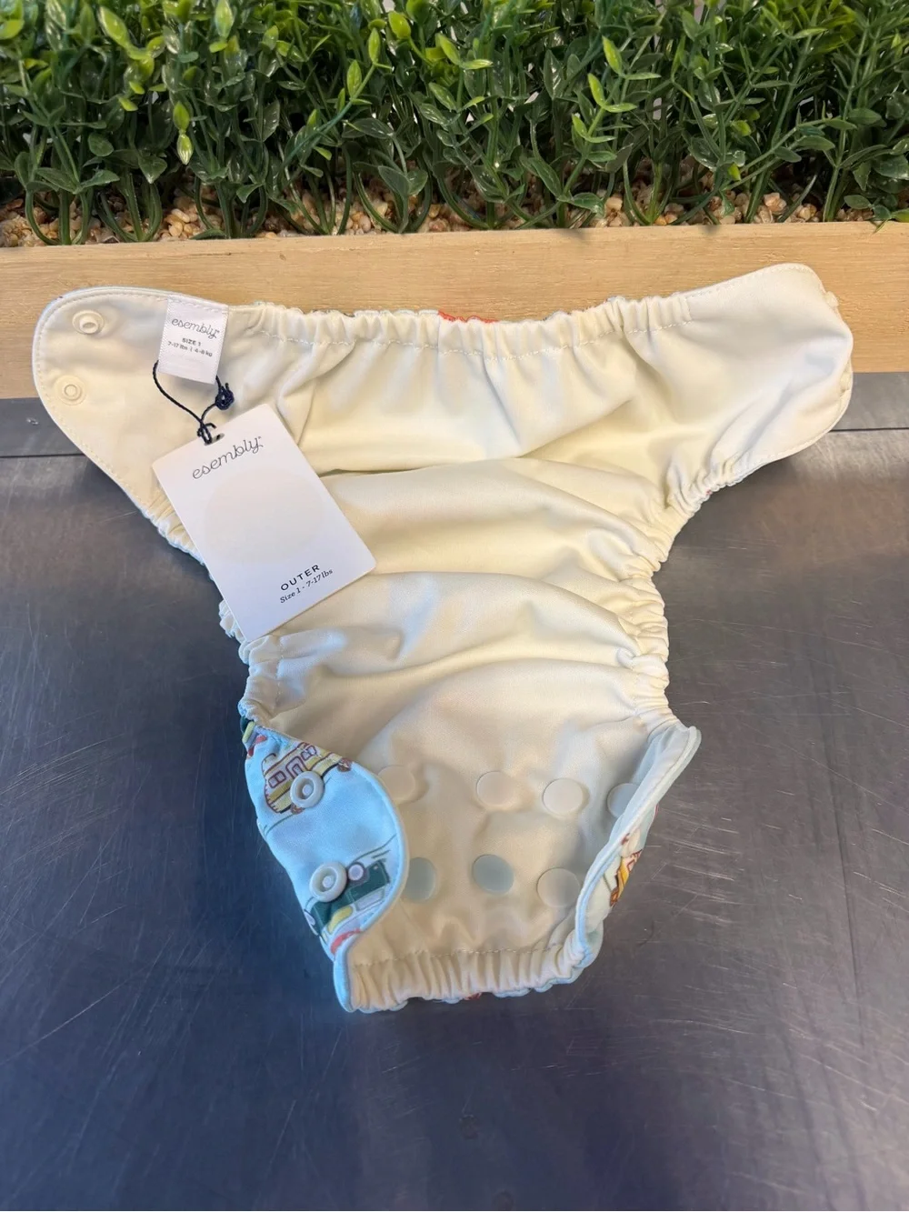 Esembly Cloth Diaper Cover, Size 1 (NEW)